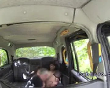 Taxi driver fucking his hot passenger