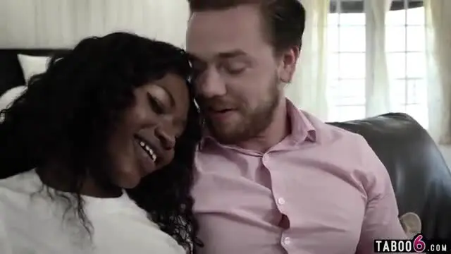 Black teen girlfriend finally does anal with boyfriend