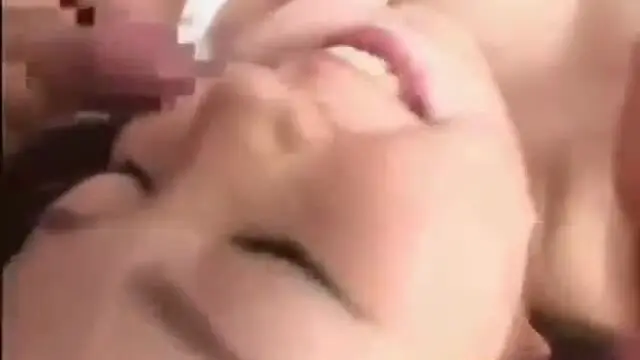 Japanese pregnant milf takes a gangbang bukkake