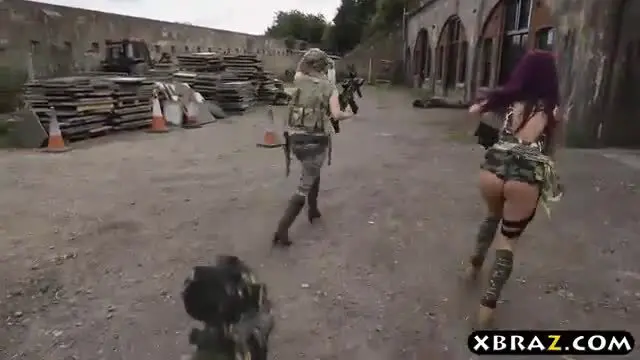 Call of Duty xxx parody with sexy big titted soldiers