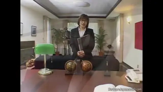 Hot Japanese Secretary blowjob his boss