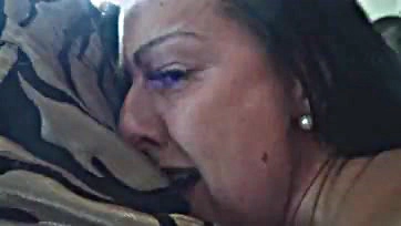 Mature woman has intense sex, makes man cum twice