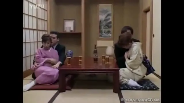 Japanese Couples Foursome Fucking Hardcore