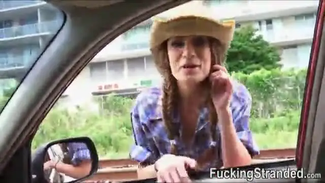 Young cowgirl gets fucked