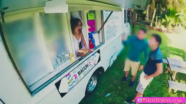 Fucked in the food truck 