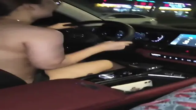 The Big Tits Girl In Glasses Is Still Driving Naked