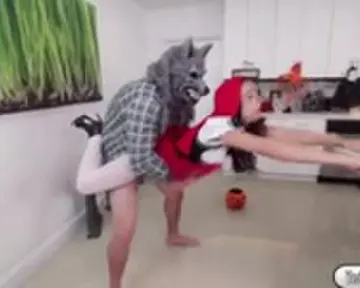 The Big Bad Wolf fucks a grown up Little Red Riding Hood