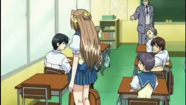 An anal punishment for the naughty schoolgirl 