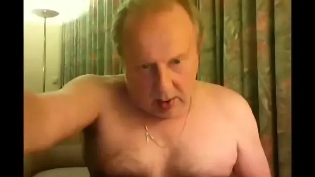 Grandpa Cum On Webcam