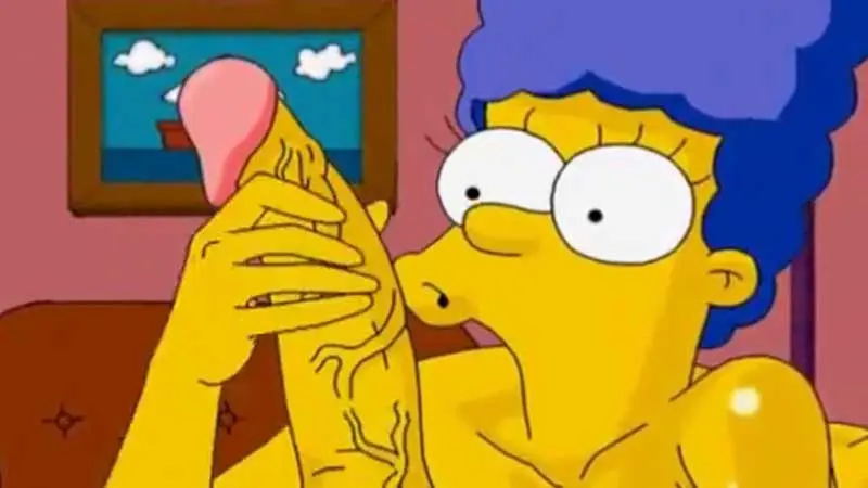 Compilação de paródia pornô com fotos e vídeos de Os Simpsons