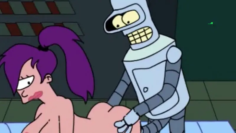 Personajes de Futurama follando