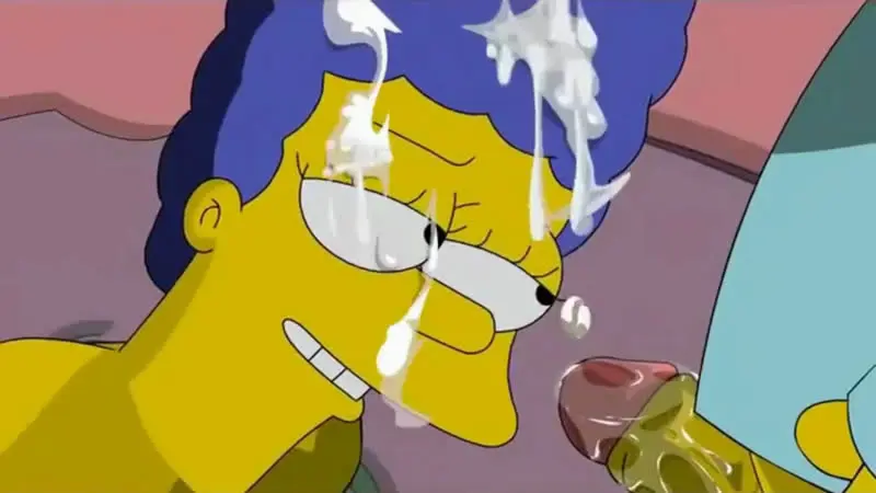 Homer donne une faciale à Marge