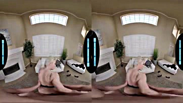 Lonely housewife Cherry Kiss seeks hardcore VR sex