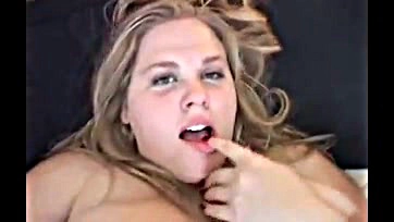 BBW beauty gets soaked and thoroughly fucked