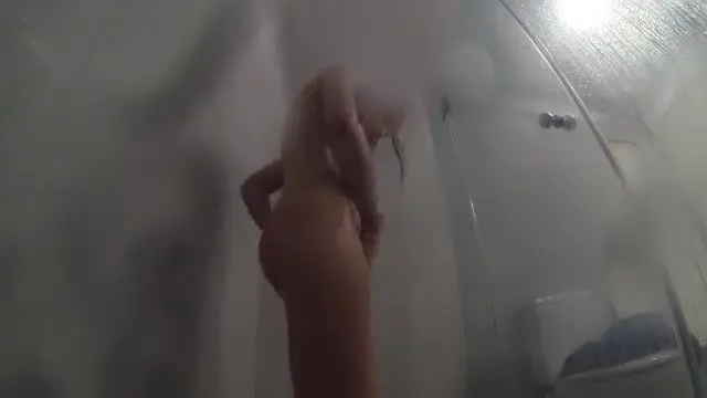 They spy on her in the shower