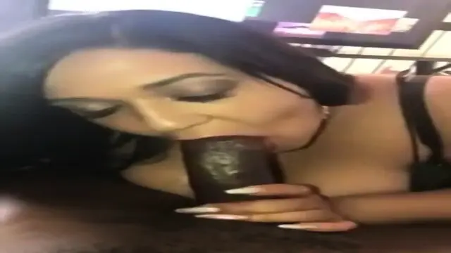 Latina Milf Worships BBC