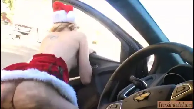 The horniest Christmas hitchhiker