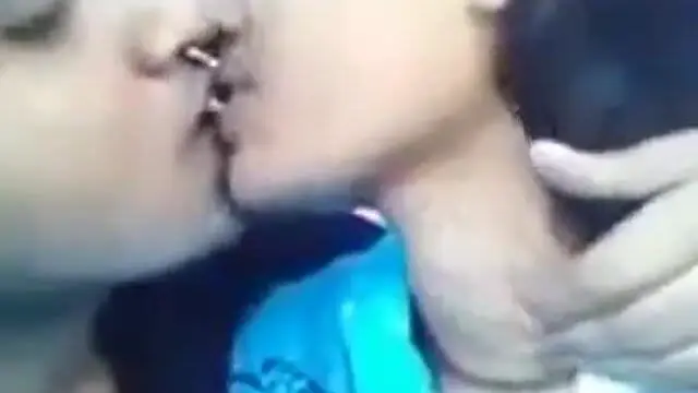 Chewing gum swap kissing whatsapp video