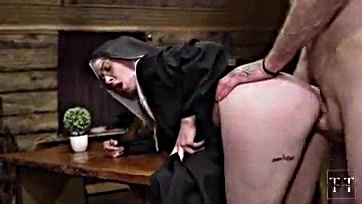 Father's nun-whoring duties are a real holy hell