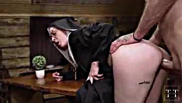 Father's nun-whoring duties are a real holy hell