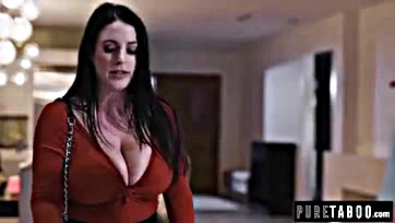 Angela White gets naughty with AI bot and couple