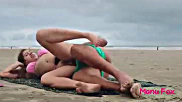 Manu Fox's hottest beach and street sex compilations