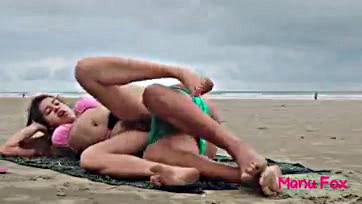 Manu Fox's hottest beach and street sex compilations