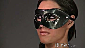 Submissive beauty receives intense BDSM attention