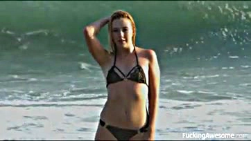 Samantha Rone and Justin Hunt had an epic time