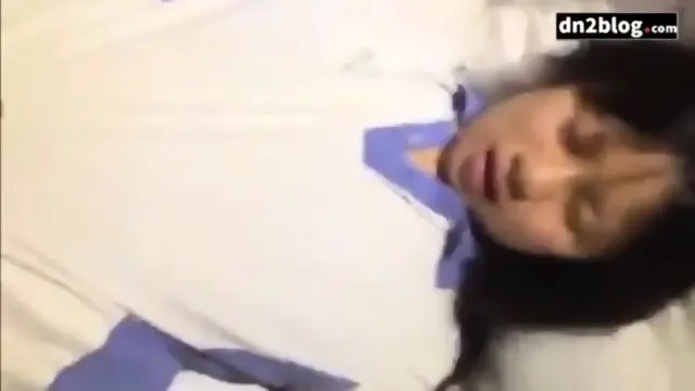 Cute asian blowjob facial