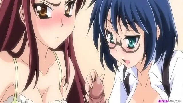 Teen Bookish Babe Seduce Her BF - Hentai Uncensored