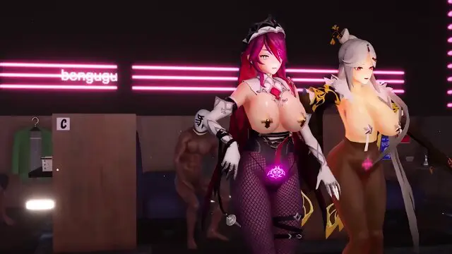 MMD GENSHIN Impact 3D SEX HENTAI