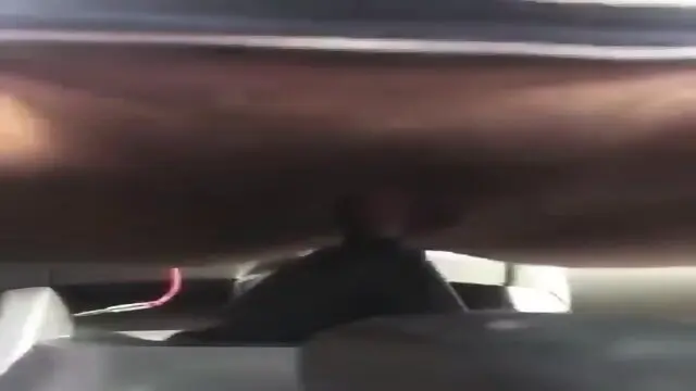 Hmong masturbating on a shift knob