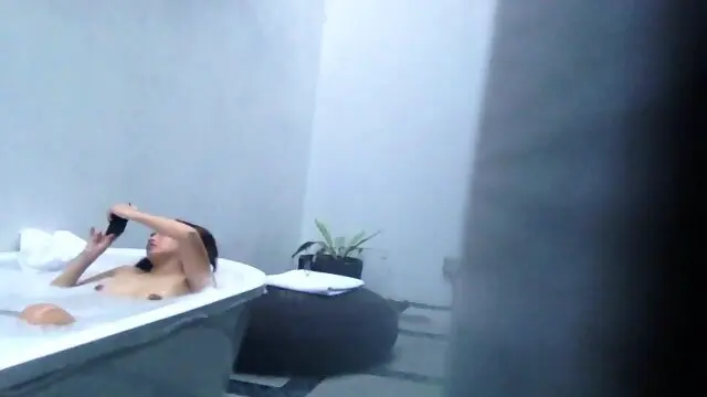 Asian bath spy