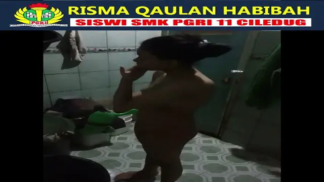 Rekaman aku lagi mandi