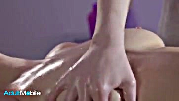 Freya's hands ignite Bella's intense sexual arousal