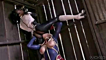 Carol Danvers gets brutally pounded by her dark self