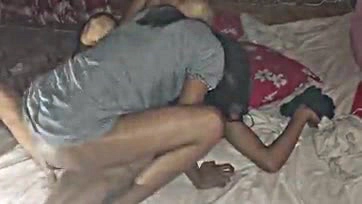 Married woman gets threesome with husband and boss