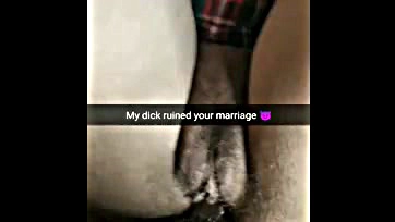 Wife cheats openly, has bareback sex and cucks husband