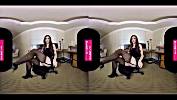 Jayden Cole gets naughty in VR, dude