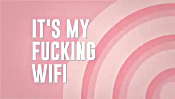 Luna Star gets wild on my damn WiFi