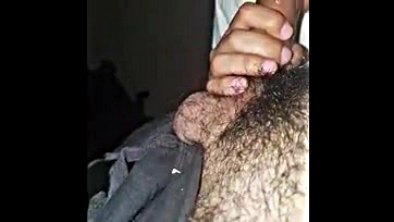 Sister's wet pussy gets massive cum load