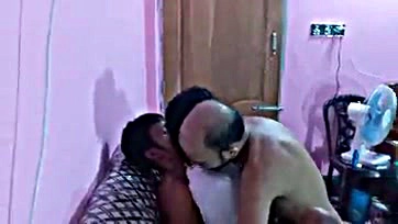 Indian amateur threesome involving tight pussy and funking