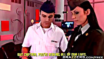 Busty Brenda gets pounded by Bruno in uniform