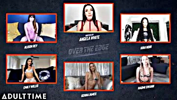 Angela White hosts explicit edging and jerk-off challenge