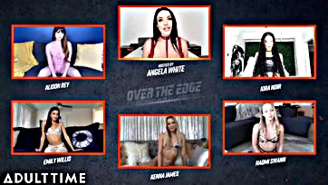 Angela White hosts explicit edging and jerk-off challenge