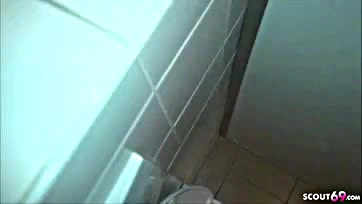 A German teen got secretly filmed on school toilet