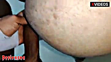 Indian bhabhi's big ass gets massive black dick