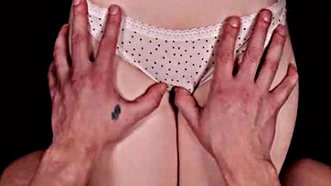 Uncle's fingers defile step-sister's untouched vulva