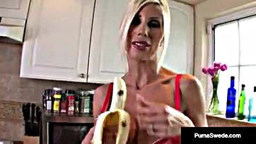 Porn star Puma Swede gets double penetration